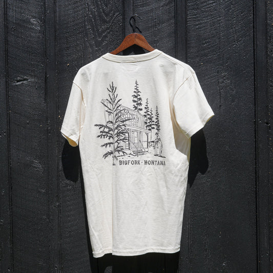 Rag Proper Overalls custom Bigfork Montana classic pocket organic cotton t-shirt