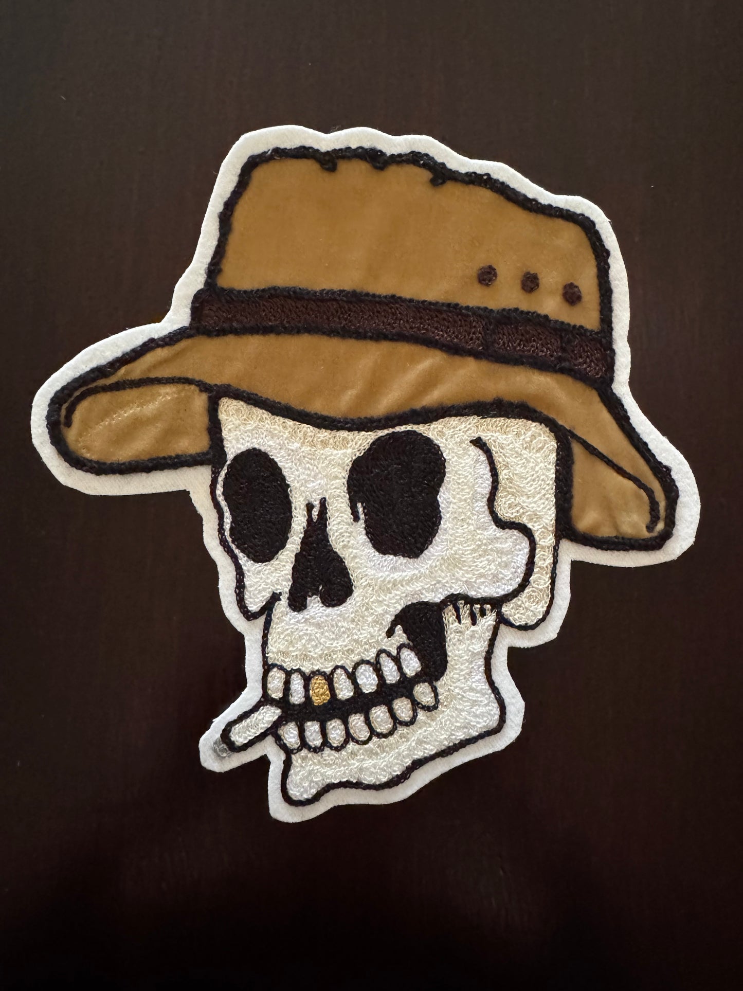 Fisherman Skull Patch