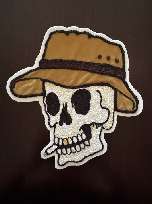 Fisherman Skull Patch