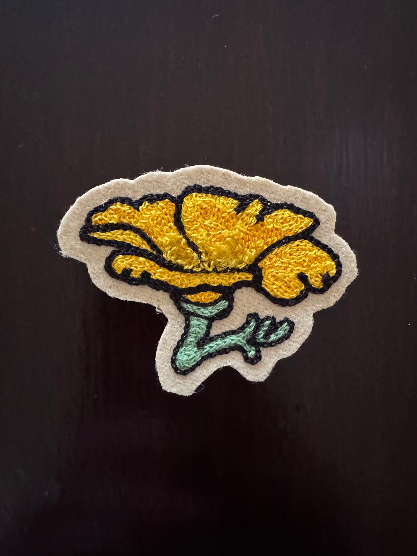 Small Poppy Patch Wide
