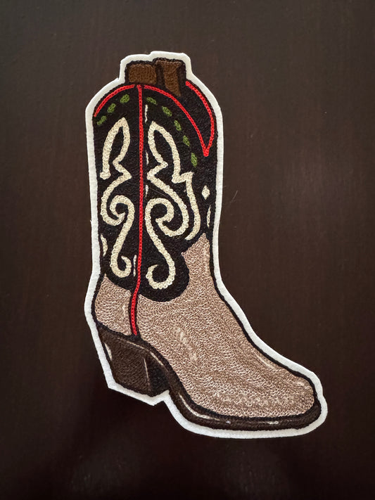 Cowboy Boot Patch